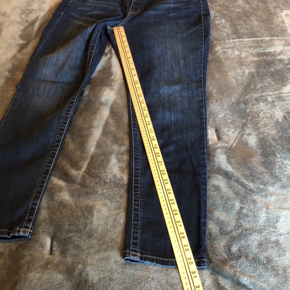 Women’s size 14 seven7 high rise skinny tummy less blue jeans - Picture 4 of 13